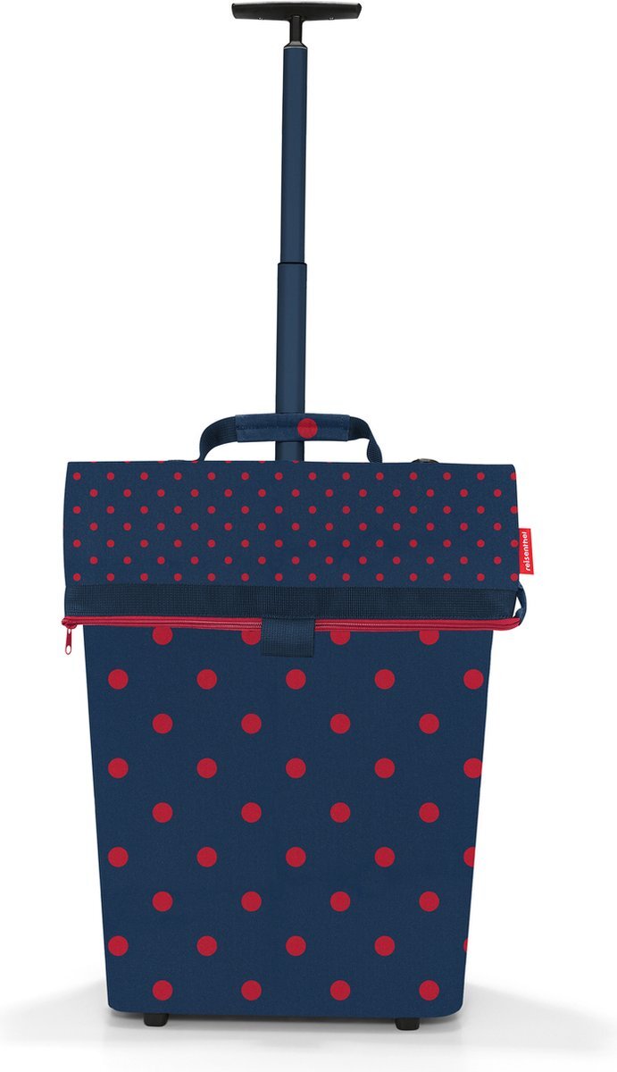 reisenthel Trolley M Boodschappentrolley - 43L - Frame Mixed Dots Red Rood