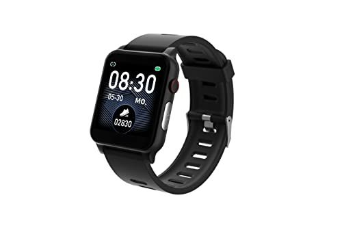 HEYRO FIT 21 fitnesshorloge met Bluetooth (zwart)