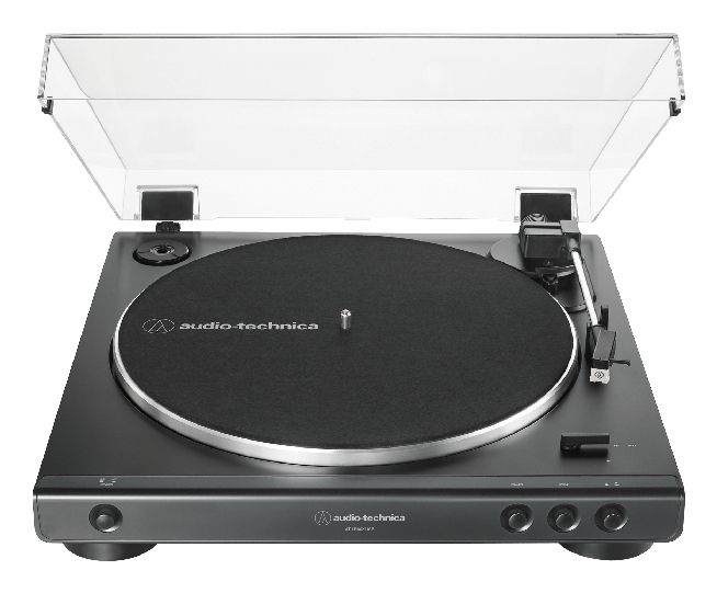Audio-Technica AT-LP60XUSB Draaitafel met riemaandrijving - Grijs, Metallic