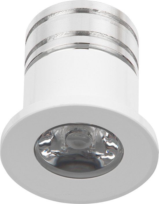 Velvalux LED Veranda Spot - 3W - 4000K - Round - White - Ø31mm
