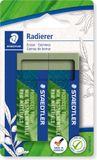 Staedtler Gum Eco Olijfgroen Blister van 2 stuks