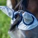 Horsegear Vliegenmasker Horsegear Met Oren En Franjes Grijs - FULL