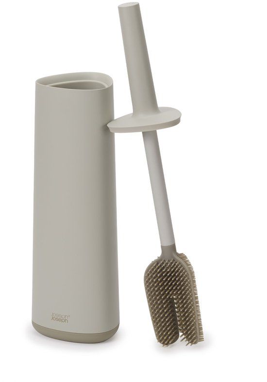 Joseph Joseph Flex™ 360 Toiletborstel - Ecru - 360 graden reiniging