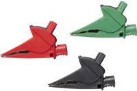 Fluke AC385-RGB Krokodillenklemmenset Rood, Zwart, Groen
