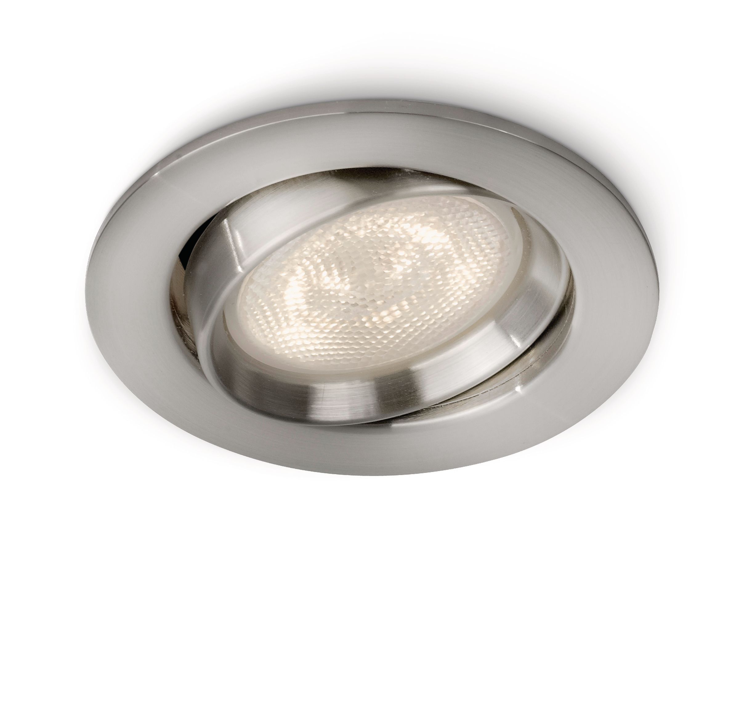 Philips myLiving ELLIPSE - Inbouwspot - LED - Mat chroom