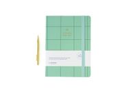 A-Journal My Journal - Agenda 2026-2027 - A5 - 18 maanden - Mintgroen geruit