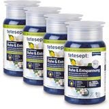 tetesept Zeezout rust & ontspanning – gezondheidsbad voor een gevoel van innerlijke rust met etherische oliën – weldadig badadditief met natuurlijk zeezout – 4 x 600 g