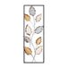 Handgemaakte decoratieve metalen muuraccessoire, 32 x 90 cm, 100% metaal (1,5 mm), uniek handgeschilderd ontwerp, perfect voor huisdecoratie en persoonlijke touch