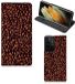 B2Ctelecom Samsung Galaxy S21 Ultra Flip Style Cover Koffiebonen
