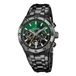 Festina F20673/2 Montre homme - Chronographe - Verre minéral - Acier inoxydable/Acier - Noir - Ø 44.5 mm - Quartz - Boucle déployante/papillon