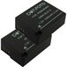 Dot.Foto 2 x DMW-BLC12, DMW-BLC12E Premium 7.2v / 1200mAh Batterie rechargeable pour Panasonic