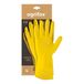 Ogrifox OX-FLOX_L Latexhandschoenen, beschermende handschoenen, rubberen handschoenen, Ox.11.310, geel, maat L, 1 paar