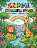 Cute Animals Coloring Book for Kids