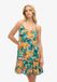 Superdry Mini Beach Cami-jurk Dames Bali Blue Anemone