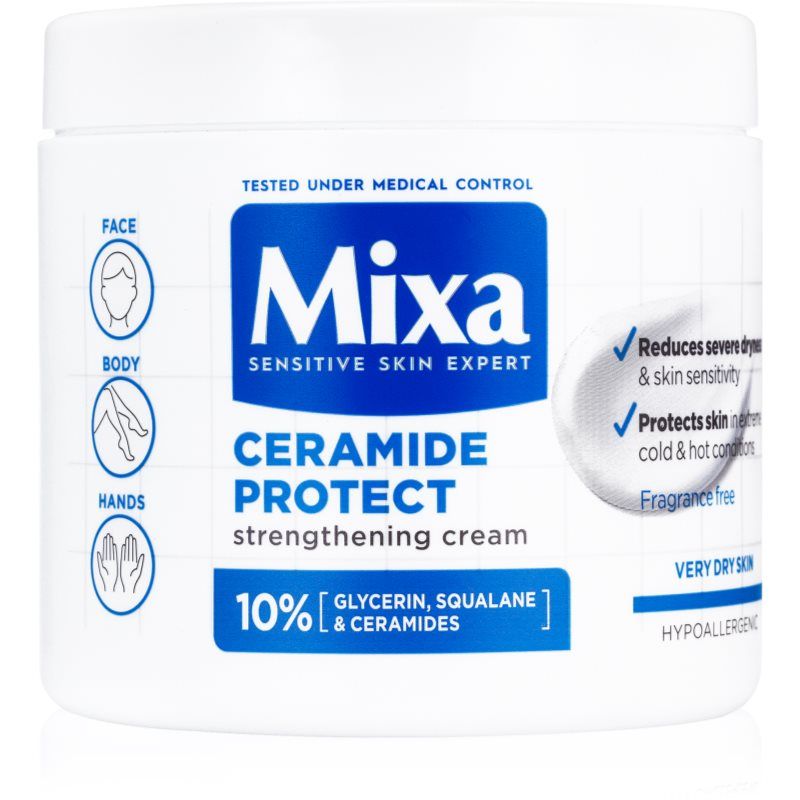Mixa Ceramide Protect Strengthening Cream (very Dry Skin) 400 ml