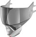 SHARK Vizier VZ170 AS/AF (anti-condensation) légèrement teinté TE50, Visières et Pinlocks, Argent mat SMA