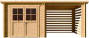 Habitat et Jardin Abri de jardin en bois "Aureval" - 11m² - 2.24 x 5.01 x 2.07 m - 28 mm