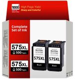 Canon PG-575 XL, cartouche d'encre noire, pack de 2
