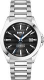 BOSS Hugo Boss Strike Herenhorloge Zilver Analoog Quartz Staal 41mm
