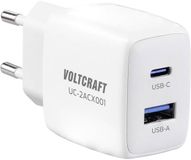 Voltcraft UC-2ACX001 USB-oplader 25 W Wit