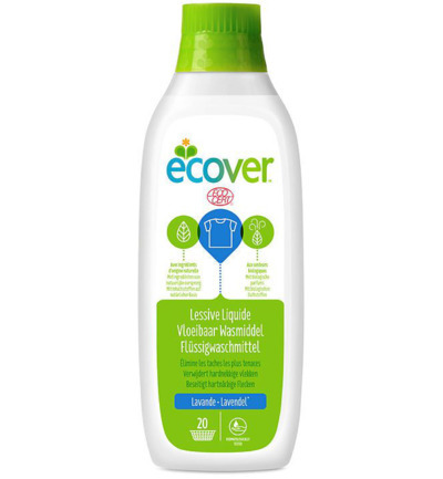 Ecover Eco wasmiddel vloeibaar 1000ML