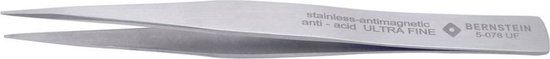 Bernstein Tools for Electronics 5-078-UF Pince à épiler de précision 1 pièce