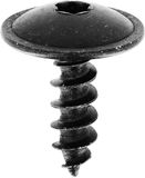 Schroeven van zachte materialen voor schild en vleugelbehuizing/modderbescherming in zak, 5 mm x 16 mm, 25 stuks