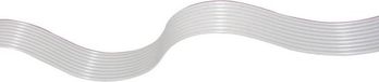 econ connect 28AWG4GR Lintkabel Rastermaat: 1.27 mm 4 x 0.08 mm² Grijs 30.50 m