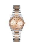Gc Prodigy Lady Mid Size Metal Analoog Quartzhorloge Zilverkleurig En Roségoudkleurig Kast Gemaakt Van 100% Roestvrij Staal En Een Armband Van 100% Roestvrij Staal 34 Z38001L9MF, Z38003L3MF