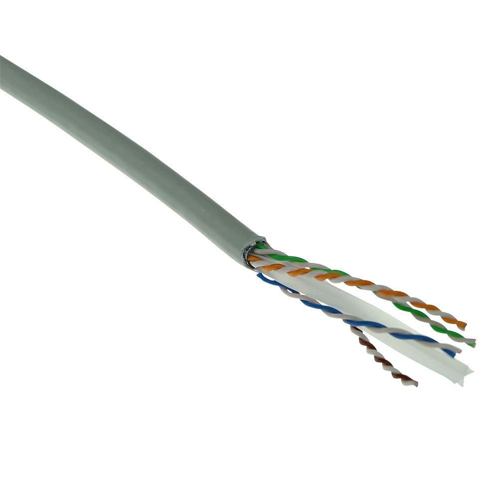 ACT FS6005 - Netwerkkabel - 500 m - Grijs
