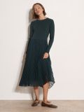 Apricot Midi-jurk van geribd breiwerk Groen