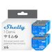Shelly 1 Gen4 WLAN smart relaisschakelaar, potentiaalvrij contact, 1 kanaal, 16 A, lichtschakelaar, garagedeuropener, Smart Home, timer, Alexa & Google, ventilator, geen hub nodig (4 stuks)
