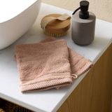 NOUS Living washand roze (set van 2) (15x20 cm)