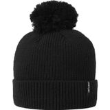 FootJoy Muts Cuffed Bobble Beanie, zwart