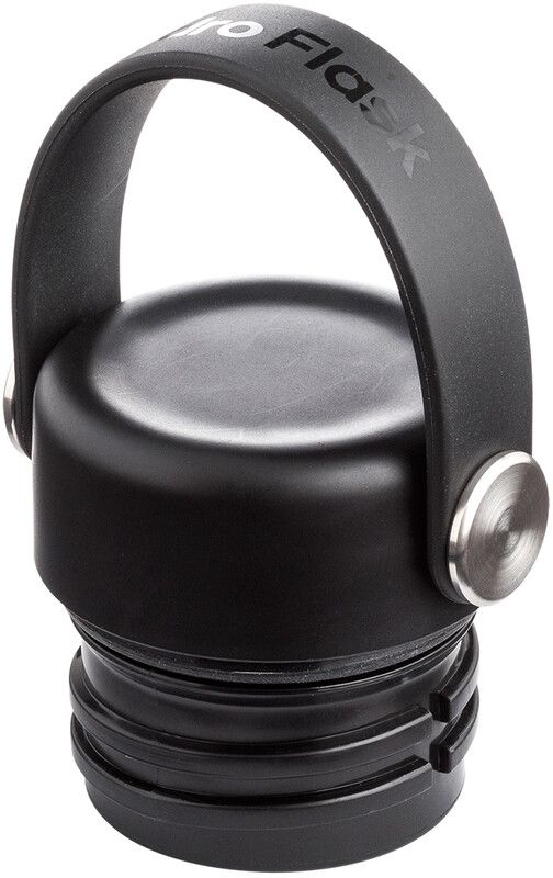 Hydro Flask Lekvrije Flex Cap met Standaard Opening - Zwart