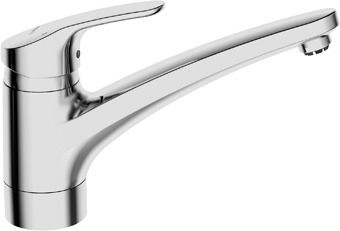 Hansa Mix - Keukenkraan - 1-gats - 150° Draaibare Uitloop - Chroom