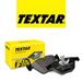 TEXTAR 2327701 Bremsbelagsatz, Scheibenbremse
