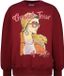 Vingino rechtvallende sweater met print - donkerrood