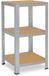 Shelfplaza HOME étagère métallique - 90x50x50 cm - zingué - 3 tablettes