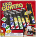 UNO Quatro Card Game - Shedding Game for 2-4 Players - Ages 7+