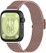 By Qubix Qubix Elastische nylon band - Oudroze - Geschikt voor Huawei Watch Fit 5 / 4 / 3