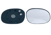Alkar 6432851 spiegelglas, buitenspiegel | Compatibel met: CITROËN C2, C3 I, C3 Pluriel, PEUGEOT 1007
