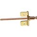 PB Fastener RIV 463 connexion de terre Sans isolation Largeur d'insertion : 6,3 mm Épaisseur d'insertion : 0,8 mm 180° Métal non isolé 1 pièce