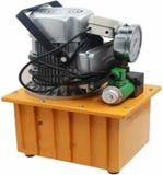 Pompe hydraulique électrique - Groupe hydraulique industriel - 750 W - 70 MPa (10000 psi) - Électrovanne - 220 V - Prise UE