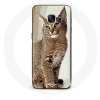 Maniacase Hoesje voor Samsung Galaxy S6 edge Siamese kattenrace
