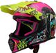 LS2 MX437 Fast II Mini Gorilla Paars 06 Kids Crosshelm - Casque