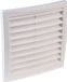 Wallair N32840 Ventilatierooster Kunststof 125 mm Wit
