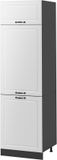 Vicco Hoge kast R-Line, Wit landelijk/Antraciet, 60 cm