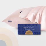 Slowwave Premium Silk Pillowcase - Cherry Blossom (roze) - 100% Moerbeizijde - 22 momme - Grade 6A - 60x70cm