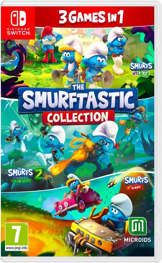 The Smurftastic Collection (3-in-1) - Nintendo Switch - Standard Edition - PAL